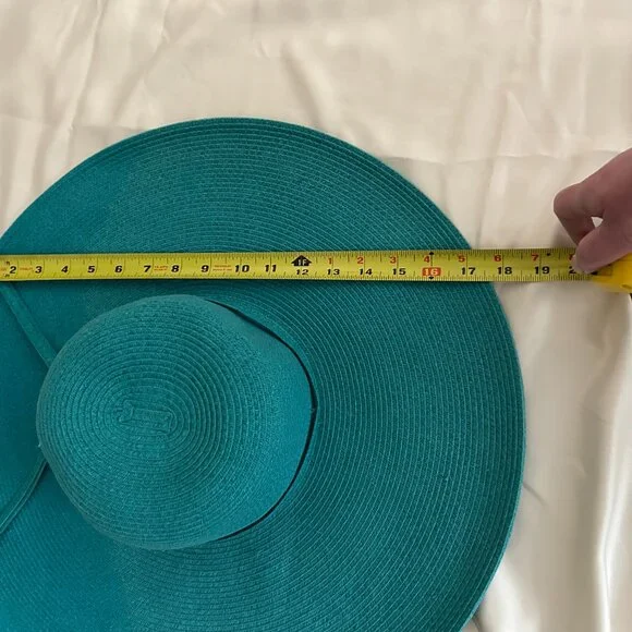 Teal Blue Sun Hat - U3i - Picture 9 of 12